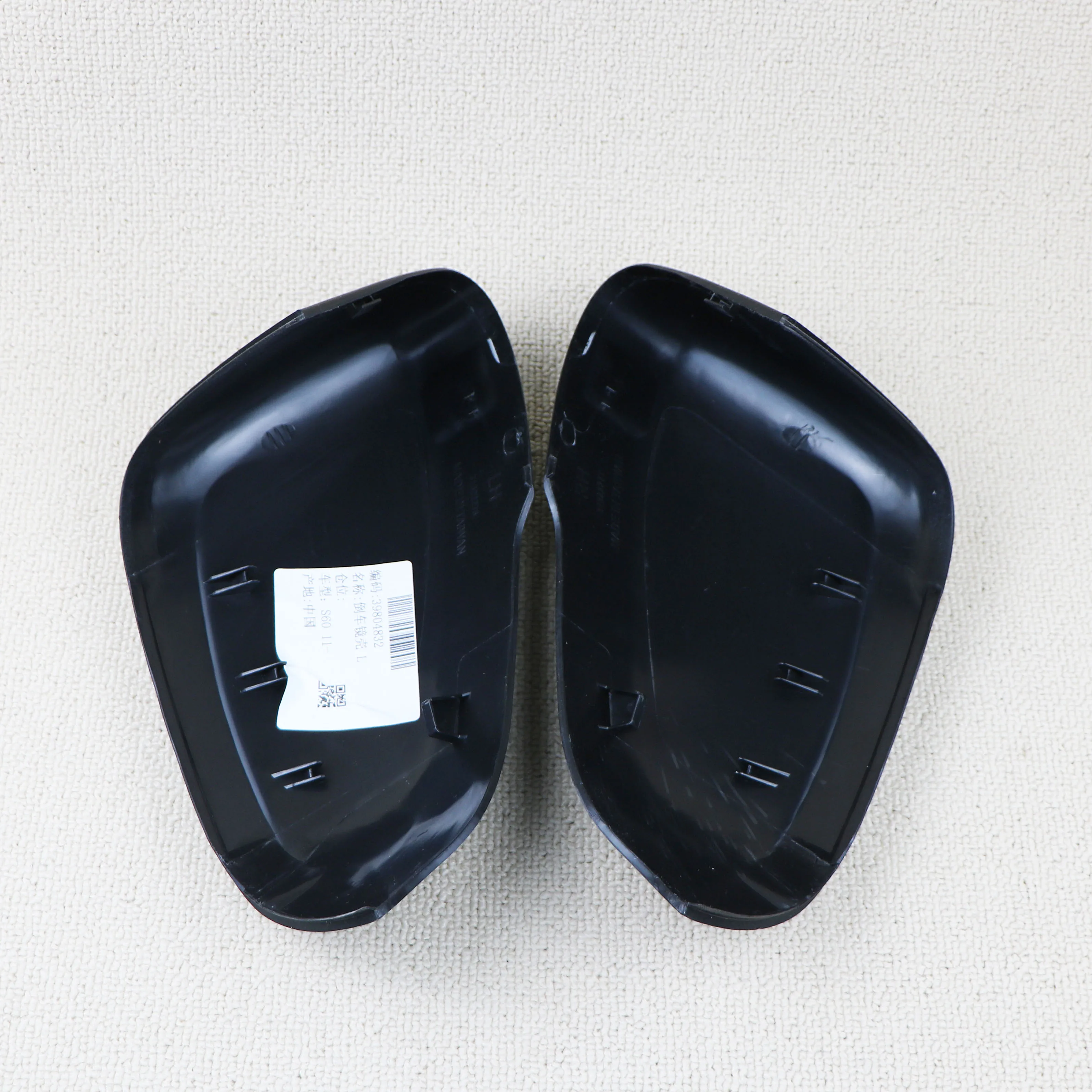 39804832 39804850 Left and Right Front Door Rearview Mirror Shell Housing Cover Undercoat For Volvo S80 S60 V70 V40  2011-2018