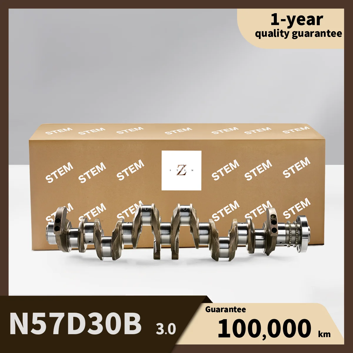 

OE11218512217 Crankshaft Adapted to N57D30B (3.0L) BMW Engine BMW 5 Series/3 Series/X5/X6 3.0L Tri-Turbo Diesel