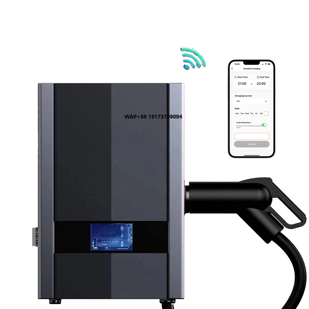 EV DC Fast Charger 30KW  40KW CCS2 CCS1 CHAdeMO GBT Electric Car Chargers Station With Charging Cable