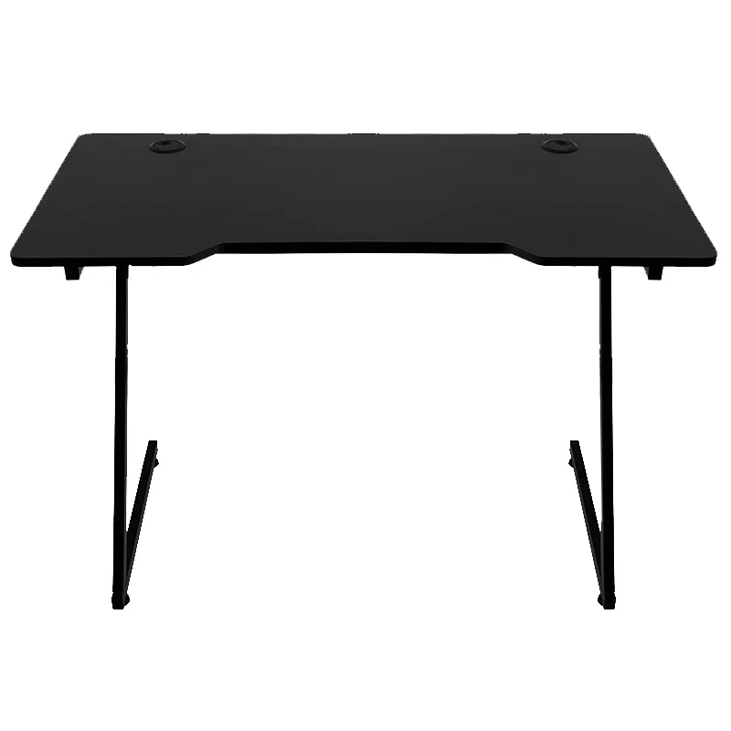 

Home carbon fiber pc desk laptop desk large gaming table weight 50kg customized foldable storage black