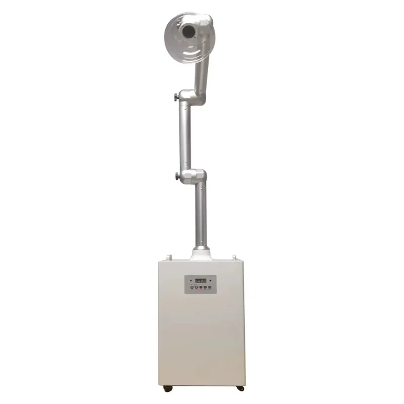 Strong Suction Industrial Welding Fume and Dust Extractor Air Purifier with Double Arms for Engraver 3D Printer Soldering