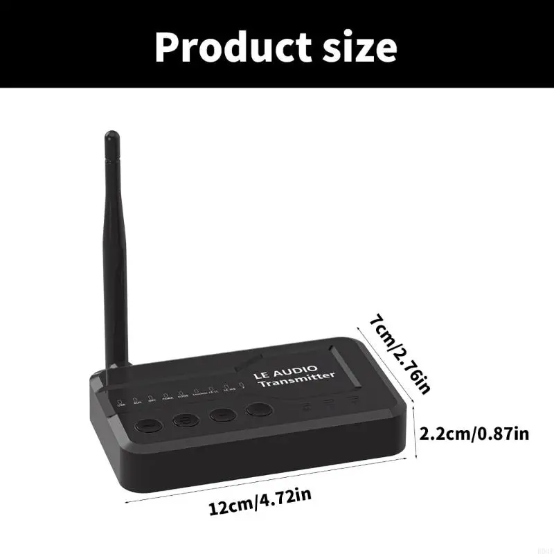 B03F Auditory Adapter Bluetooth-compatible 5.3 Enhancing Wireless Auditory Experience