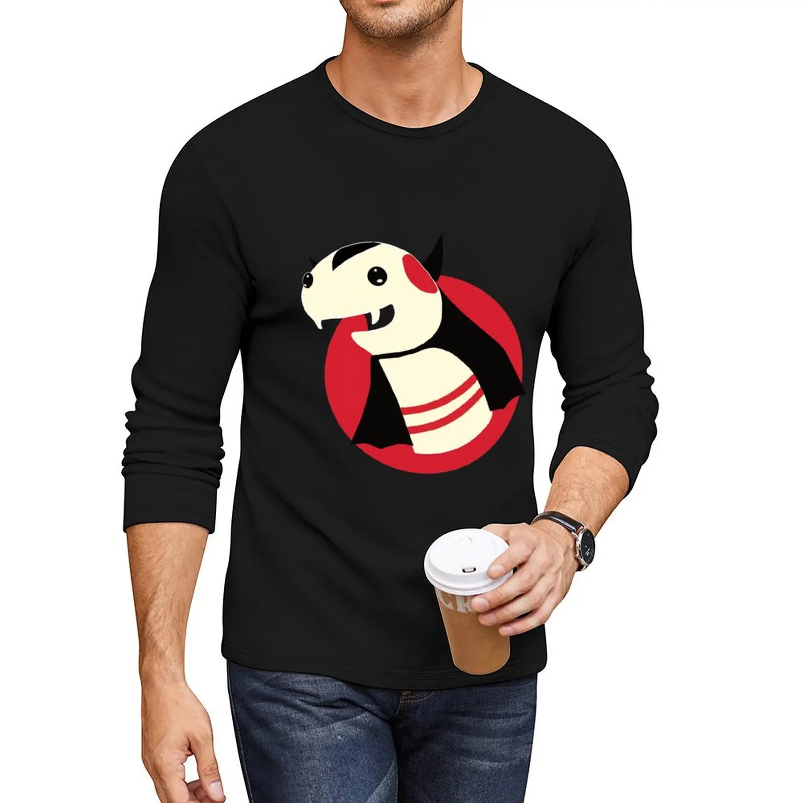 Sock Puppet (Vampire) Long T-Shirt sublime t shirt anime clothes custom t shirt sweat shirts, men