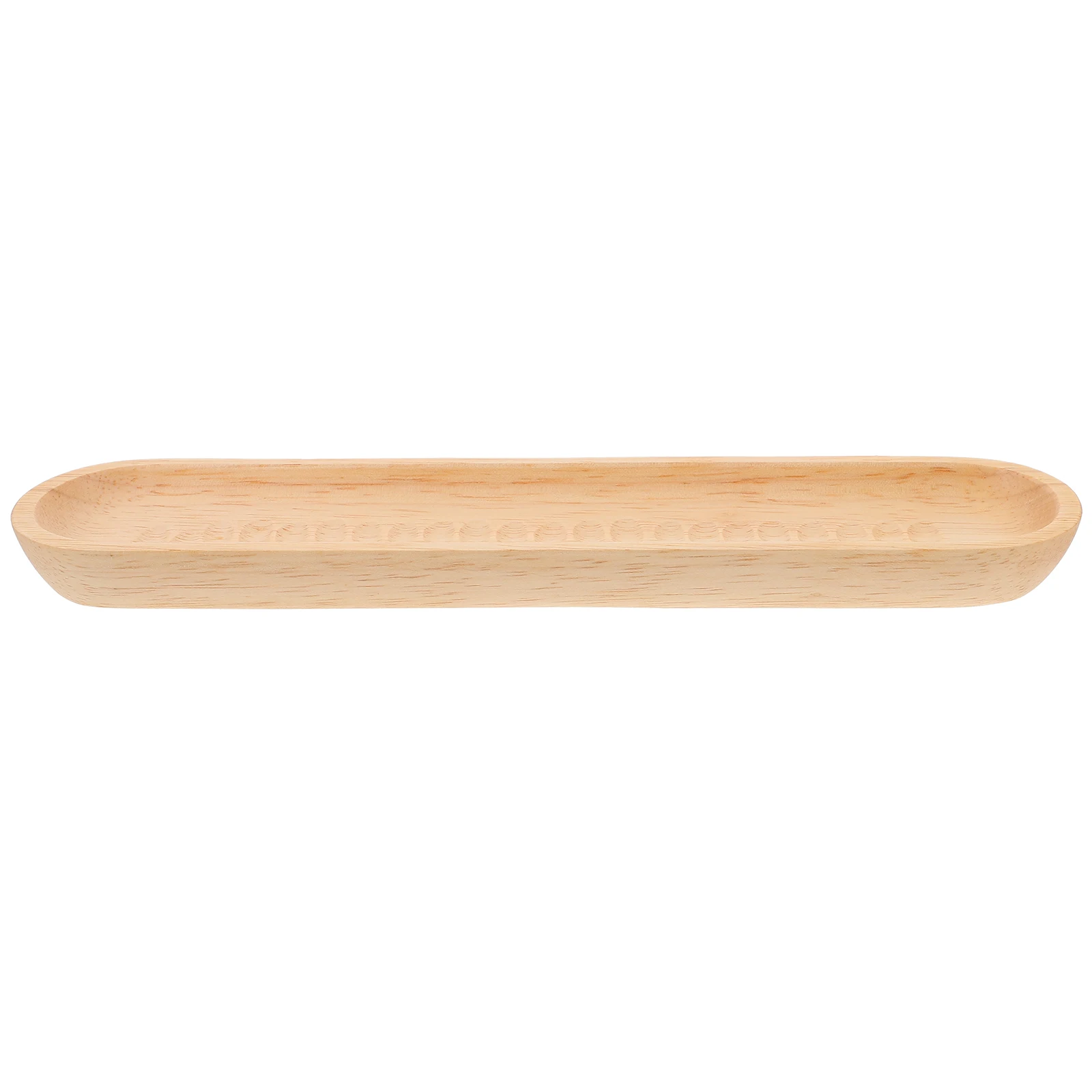 

Creative Long Wooden Tray Natural Food Serving Dish For Salad Dessert Snack Fruit Platter Christmas Party Wedding Home Hotel