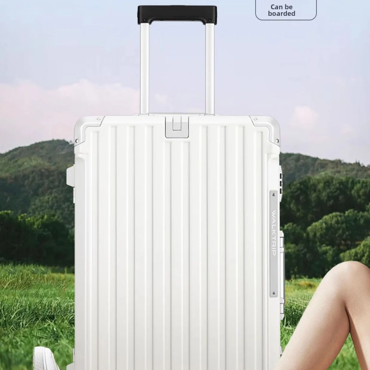 KLQDZMS High Quality Suitcase  PC Large Capacity Trolley Case Boarding Box Men's 20