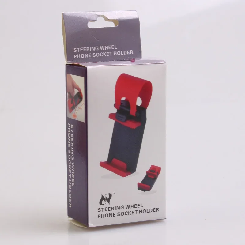 Car Steering Wheel Mobile Phone Holder Navigation Frame Car Mobile Phone Holder Universal Creative Mobile Phone Holder