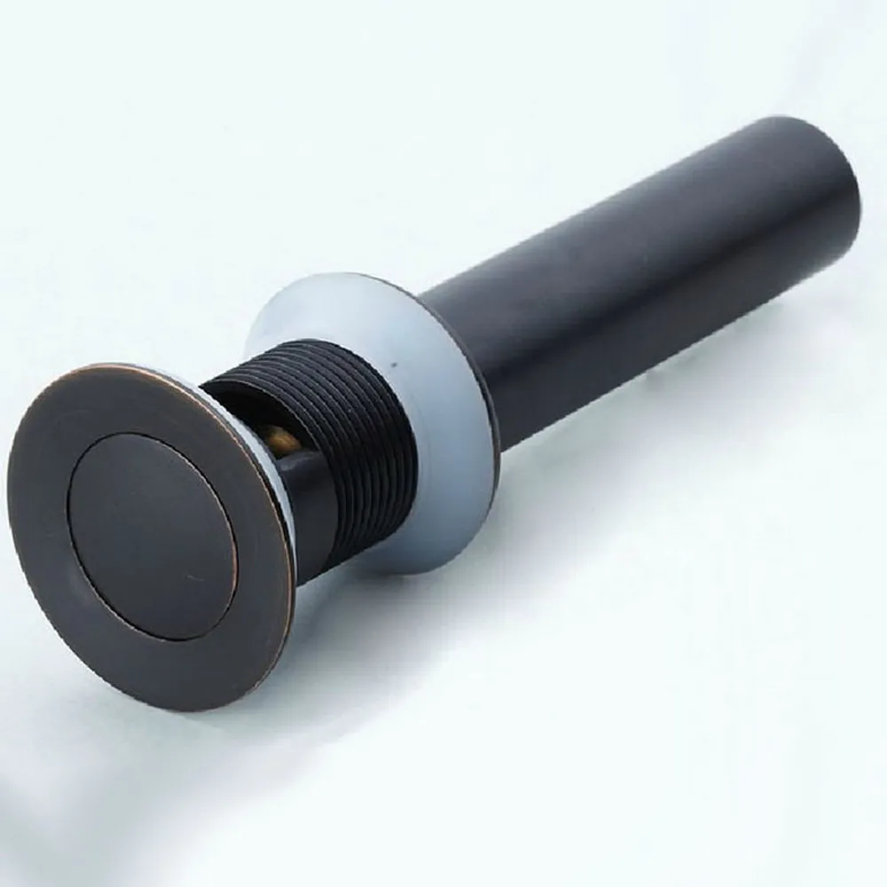 

Черное масло, натертая бронза, всплывающая раковина для ванной комнаты, раковина для отходов/слив с переливом Wsd018