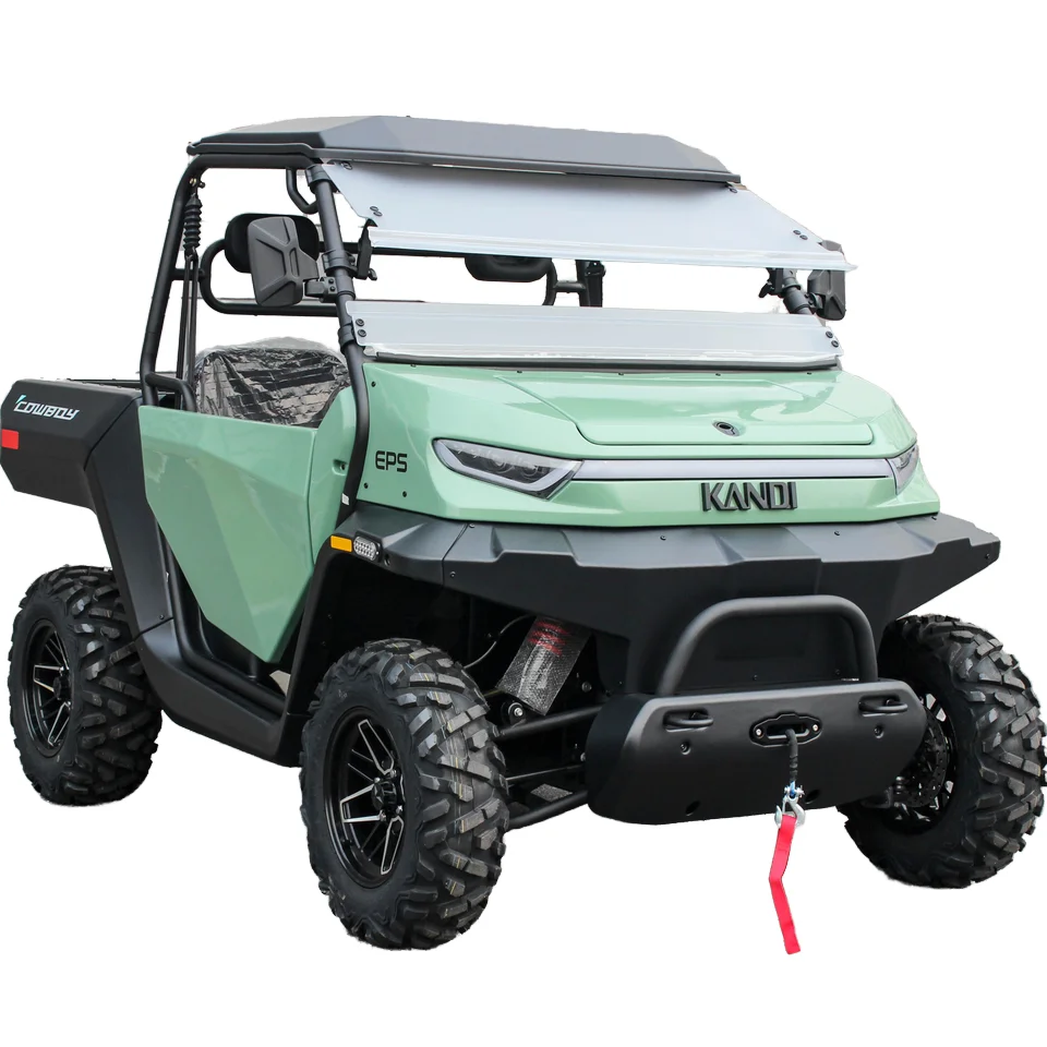 Kandi UTV Cowboy 10kw 72V 4wd EPS Electric UTV With Automatic Transmission 4*4 15.36 KWH Lithium Battery EPA Certified