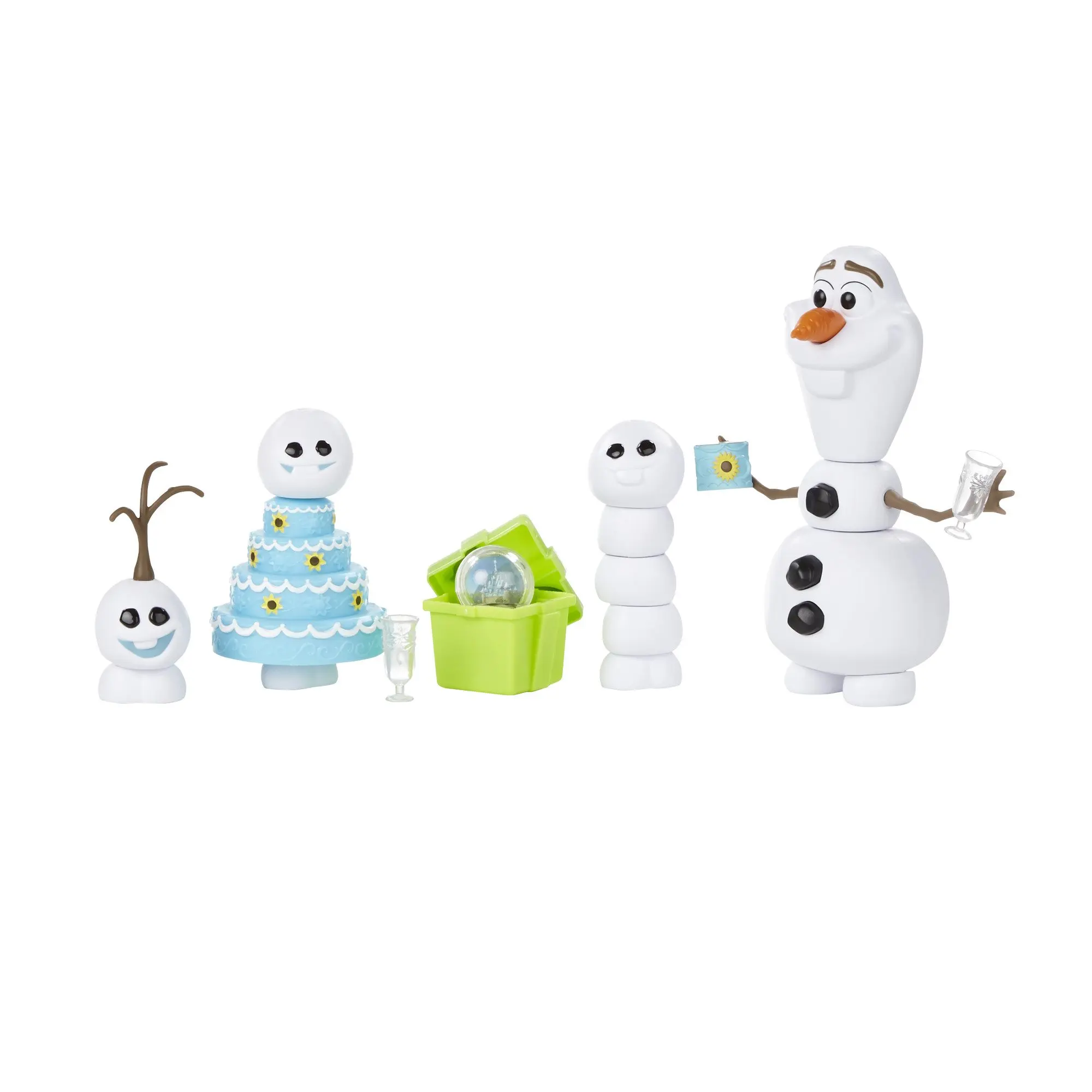 Disney As Seen in Frozen Fever Olaf Collectible Figurines Action Figure Classic Movie Model Children Toys Christmas Gift Doll