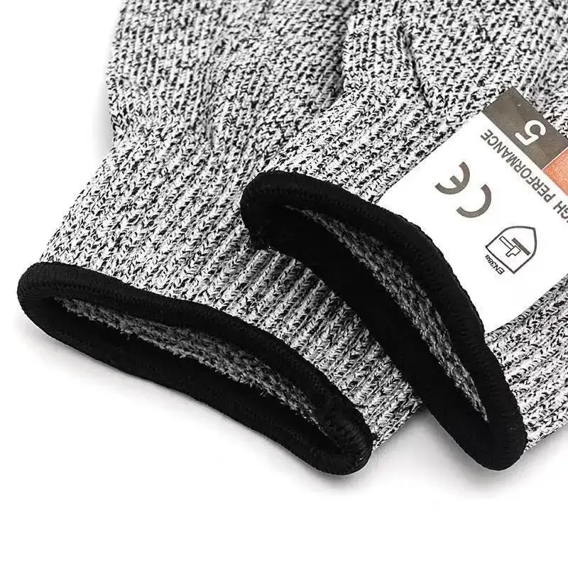 Level 5 HPPE Building Cutting Gloves Anti-Cut Gloves Kitchen Gardening Anti-Cut Knitted Gloves Anti-Thorn Wear-Resistant view 6