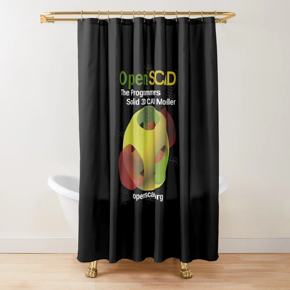 

OpenSCAD - The Dark Side Shower Curtain For The Bathroom Bathroom Accessory Bathroom Showers For Shower Curtain