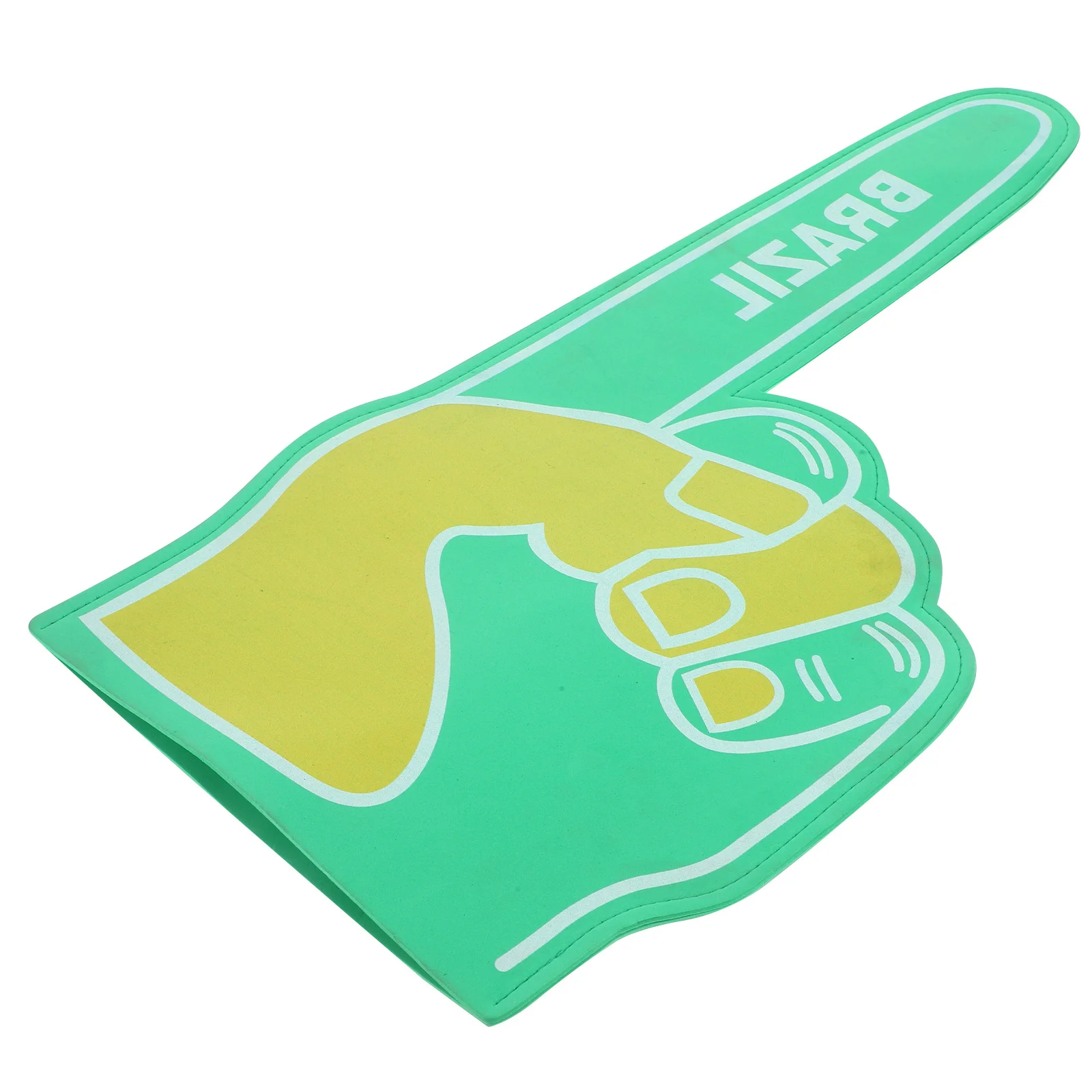 Foam Finger Cheerleading Prop Victory Hand For Sports Match Lightweight Durable Eva Team Fan Gift Portable
