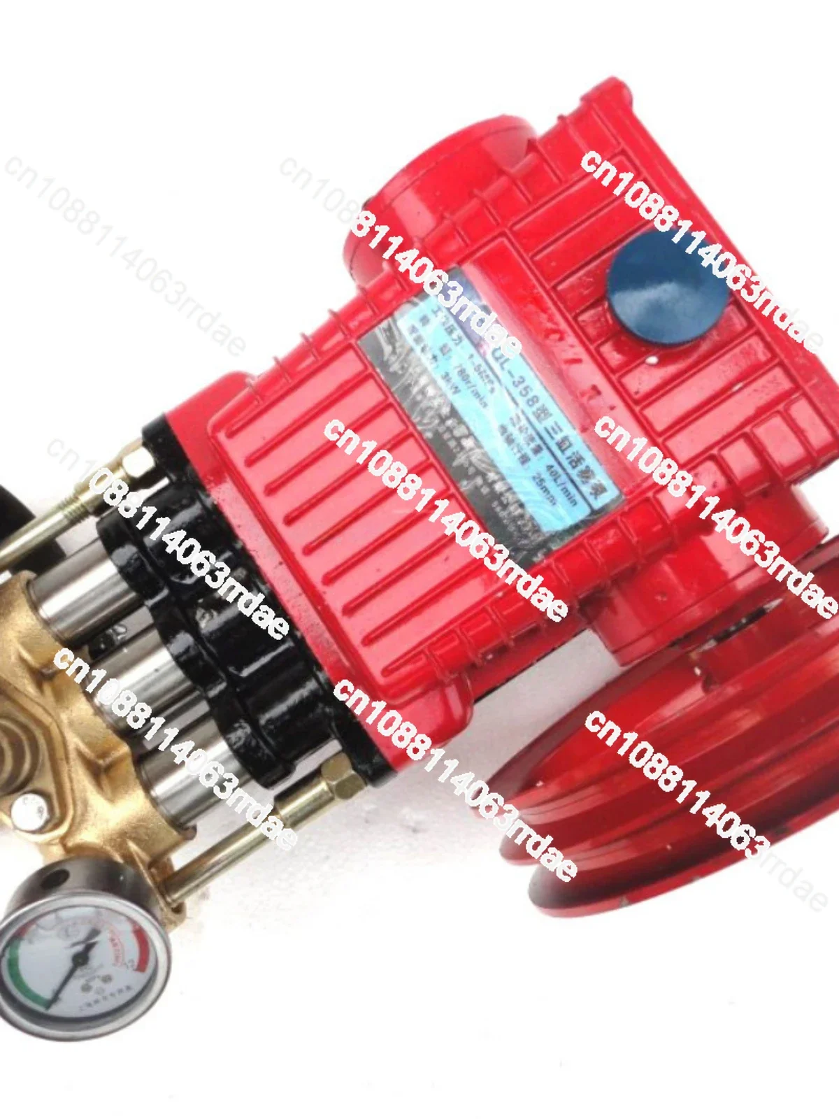 QL-258/358 type high pressure cleaner pump head 55/58 type three-cylinder piston pump, original machine head