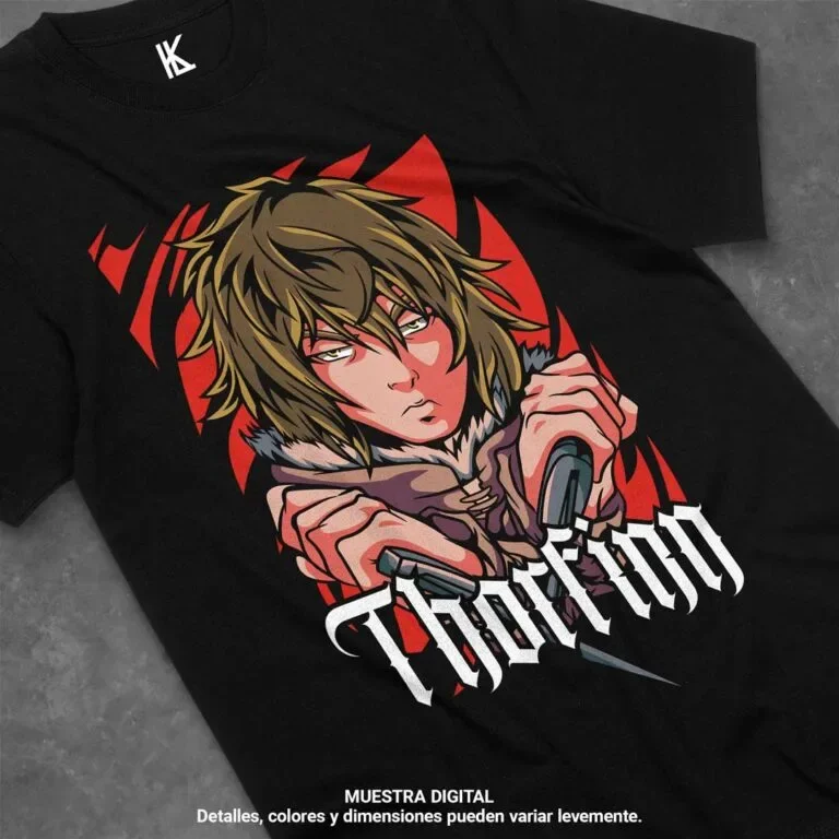 

Remera de Thorfinn V3 Vintage Special Unisex T-shirt Anime Shirt,Soft Tee All Size