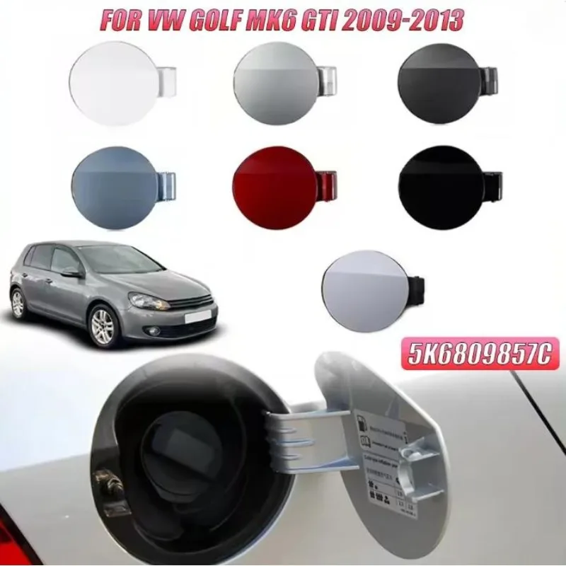 

5K6809857C Fuel Gas Tank Filler Door Lid Cover Flap Cap For VW Golf MK6 GTI 2009 2010 2011 2012 2013 GRU Unprimed Black Red