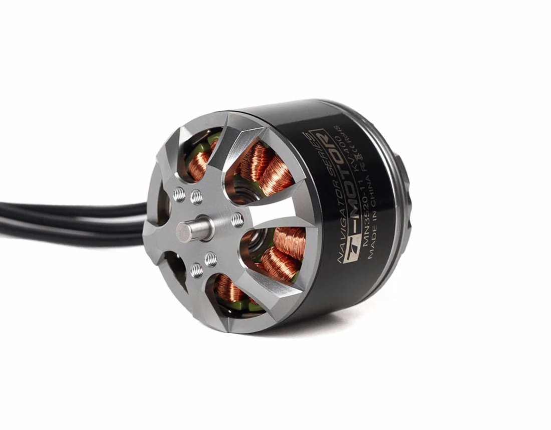 T-MOTOR MN3520 KV400 Brushless Motor 4-8S LiPo 1140W Max Power 38A Max Current High Quality for RC Drone Multicopter UAV