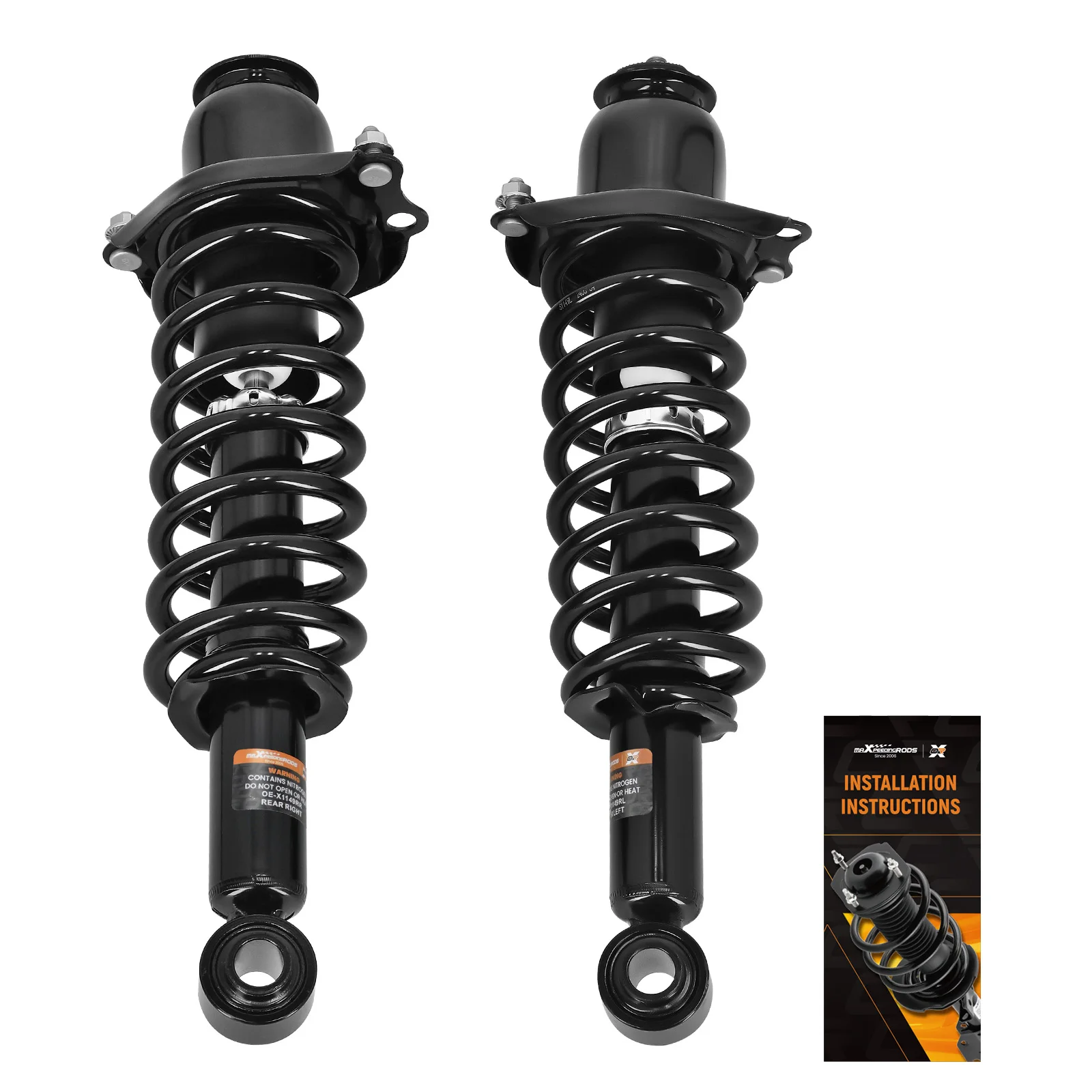 Rear Shock Strut w/ Coil Spring For Toyota Corolla 2014 2015 2016 2017 2018 2019 view 2