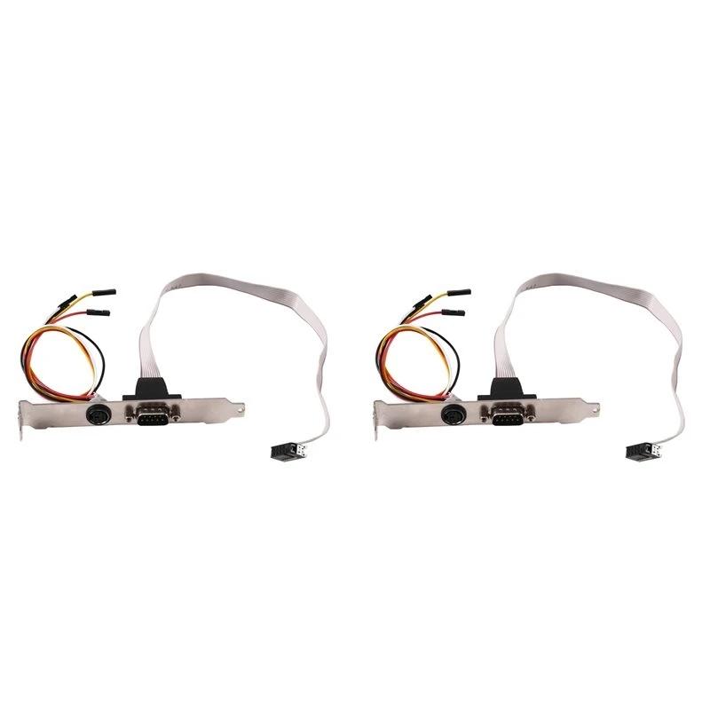 T23C 2X 586 Motherboard Mouse Keyboard For PS/2 Baffle Lead Connection Cable For PS/2 With COM/Serial Port Baffle