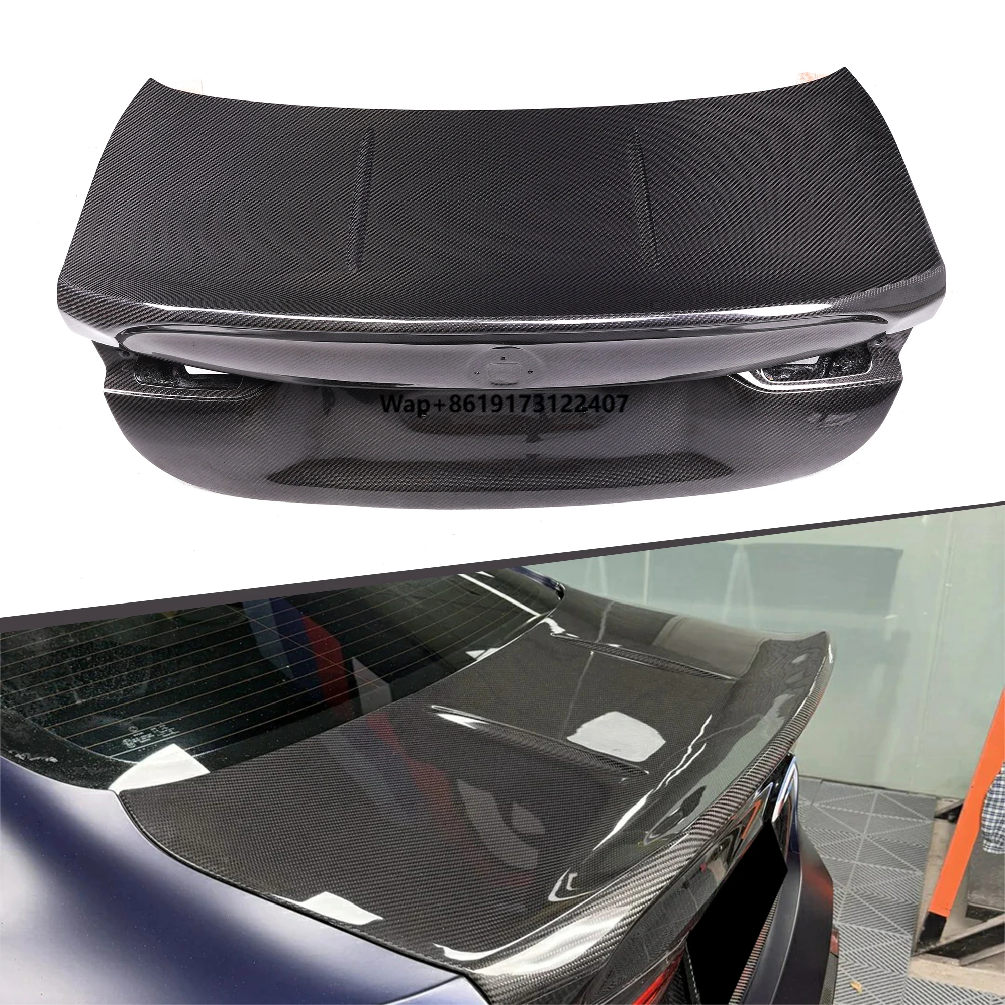 

Высококачественная крышка багажника CSL из сухого карбона для G82 M4 2021+