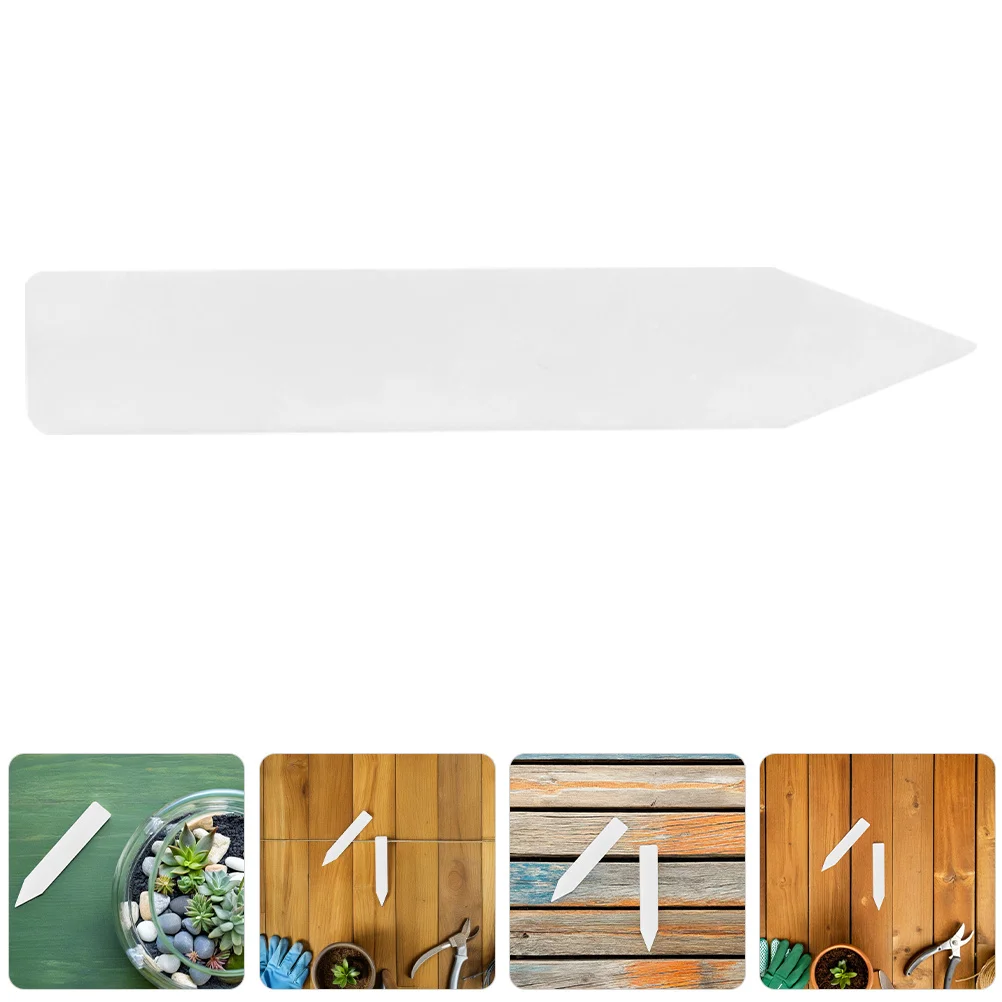 

100pcs Garden Labels Plastic Plant Markers Waterproof Uv Resistant For Vegetables Herbs Flowers Pots Nursery Stake Tags