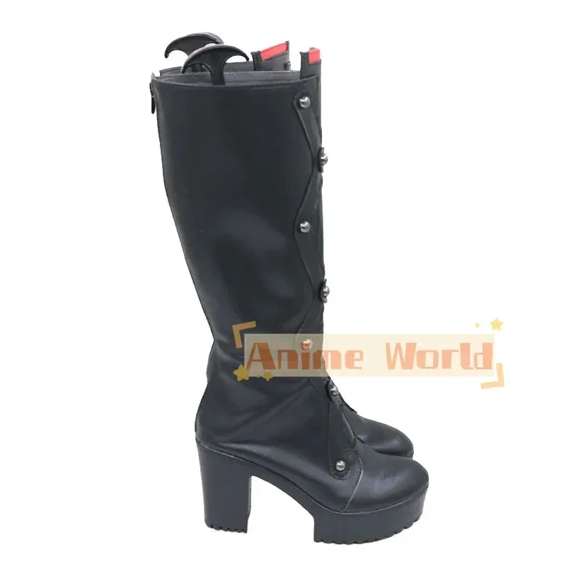 

2025 11 Goddess of Victory: Nikke Rapi Red Hood's Shoes Cosplay Halloween Carnival Boots Custom Made