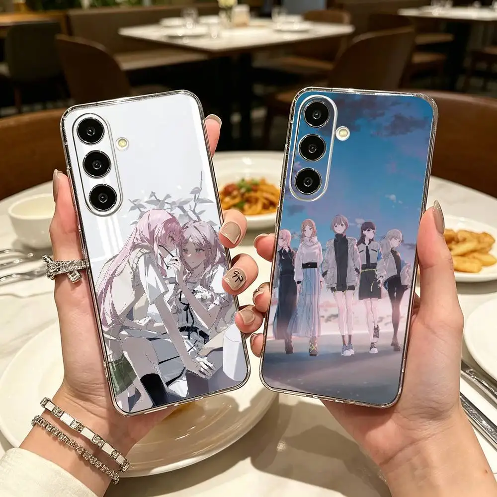 BanG Dream Its MyGO Clear Hard Phone Case For Samsung A71, A70, A52, A51, A40, A30,Transparent Cover