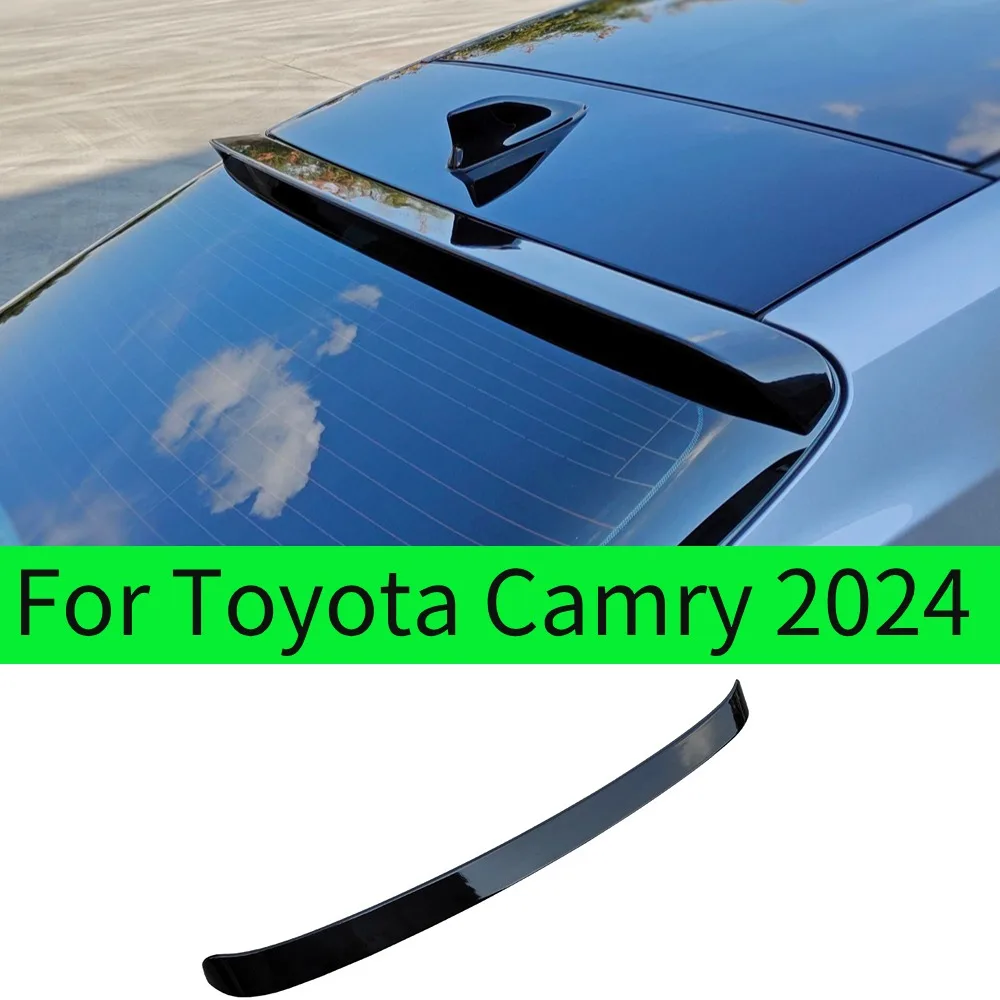 For Toyota Camry 2024 Rear Window Roof Spoiler High-Quality ABS Material Primer Color Body Kit Accessory for Enhanced Aerodynam