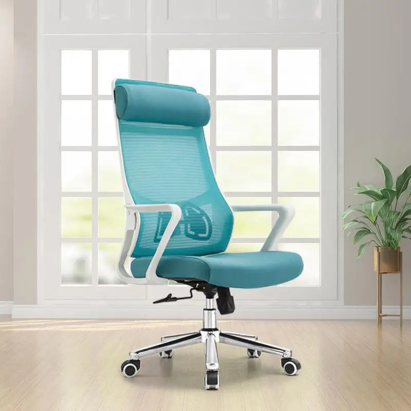 High back modern comfortable computer fabric lift chair executive ergonomic office chair