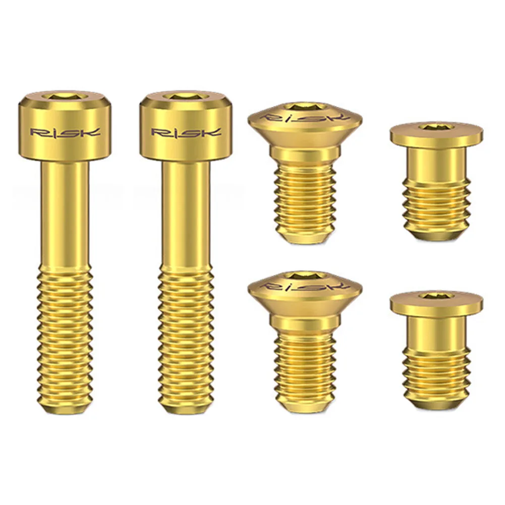 

Off-Road Adventures Glitzy Bike Parts Bike Shifters Screw Kit Replacement Needs Six Piece Kit User Convenience