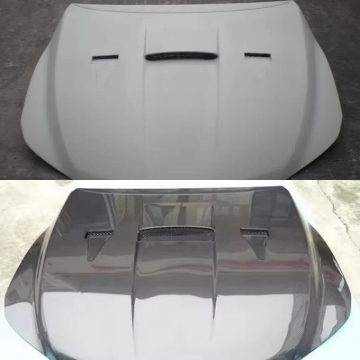 

Carbon Fiber Resin Engine Hood Engine Hood Assembly For Toyota Reiz 2010 2011 2012 modifiied Auto Accessories