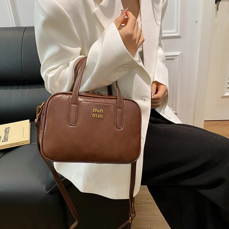 

Elegant-classy 2025 New Ladies Luxury Brand Leather Crossbody Bag Famous Designer Vintage Popular Classic​