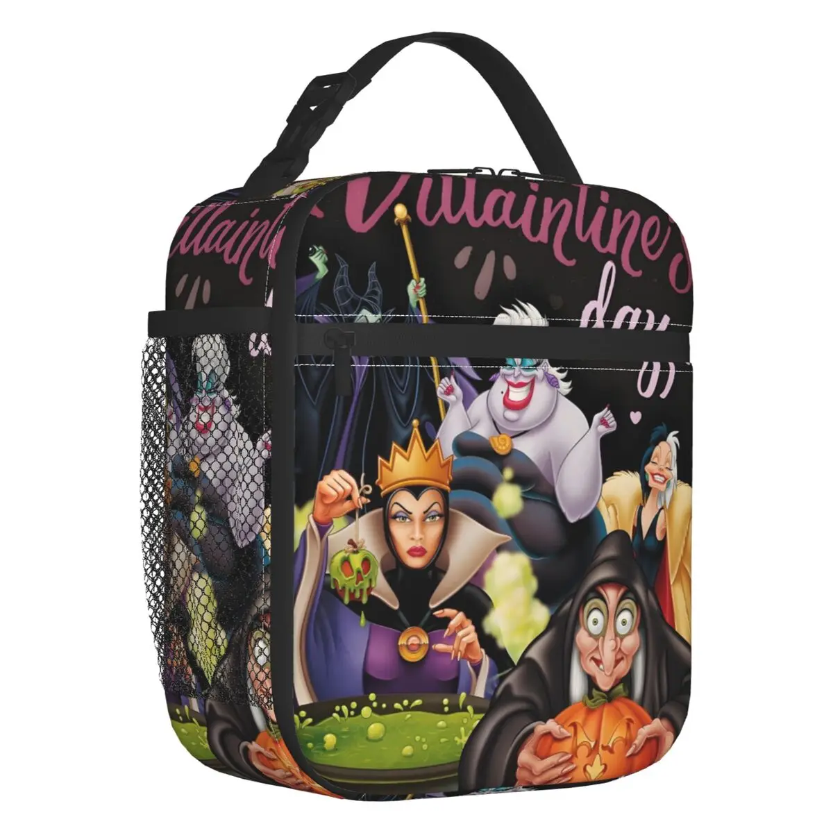 

Villains Women Insulated Lunch Bag Women Portable Wicked People Malicious Queen Thermal Cooler Lunch Tote Office Picnic Travel