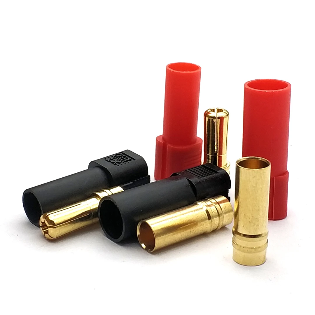 XT150 Connector Adapter 6mm Male/Female Plug High Rated Amps for RC LiPo Battery