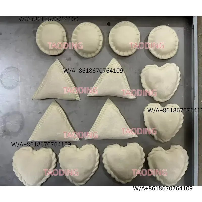Annual Promotion Gyoza Dumpling Machine Chinese Fully Automatic Curry Puff Machine Malaysia Electric Chinese Dumpling Machine