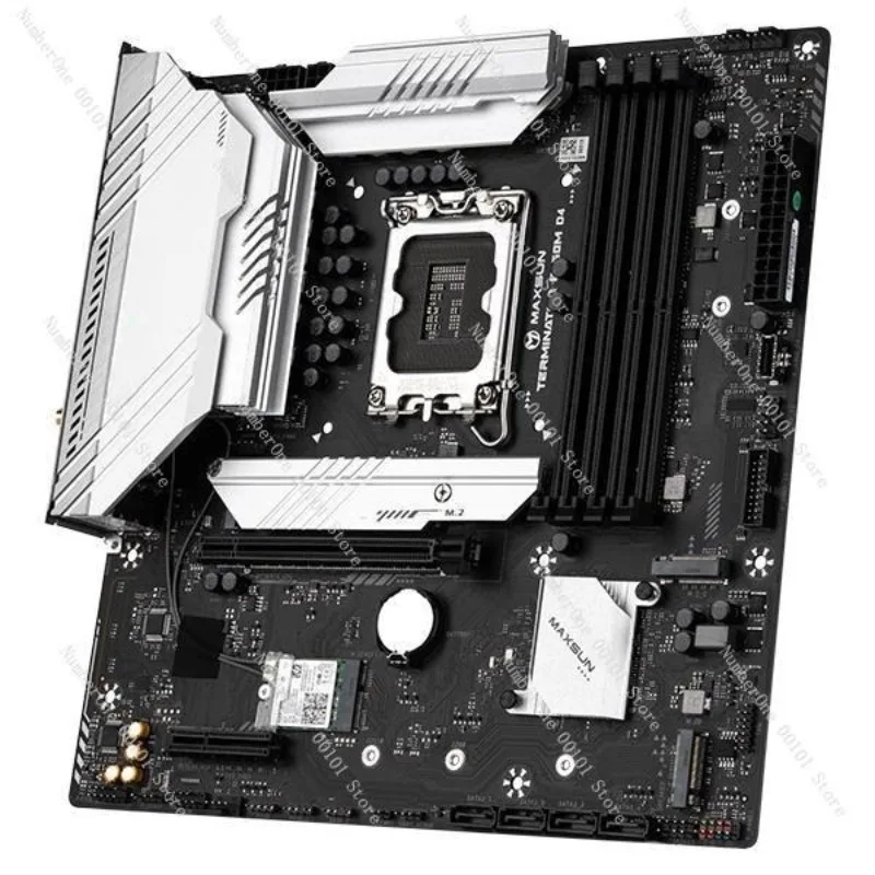 

(MAXSUN)B760M /Gaming Heart D4/D5 поддерживает процессоры 12-14 поколений/материнскую плату с Wi-Fi.