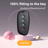 For Haval H3 F3 F7 II H9 II N3 2024 Silicone Car Remote Accessories Key Case Fob Shell Key Cover Keychain Key Holder Keyring