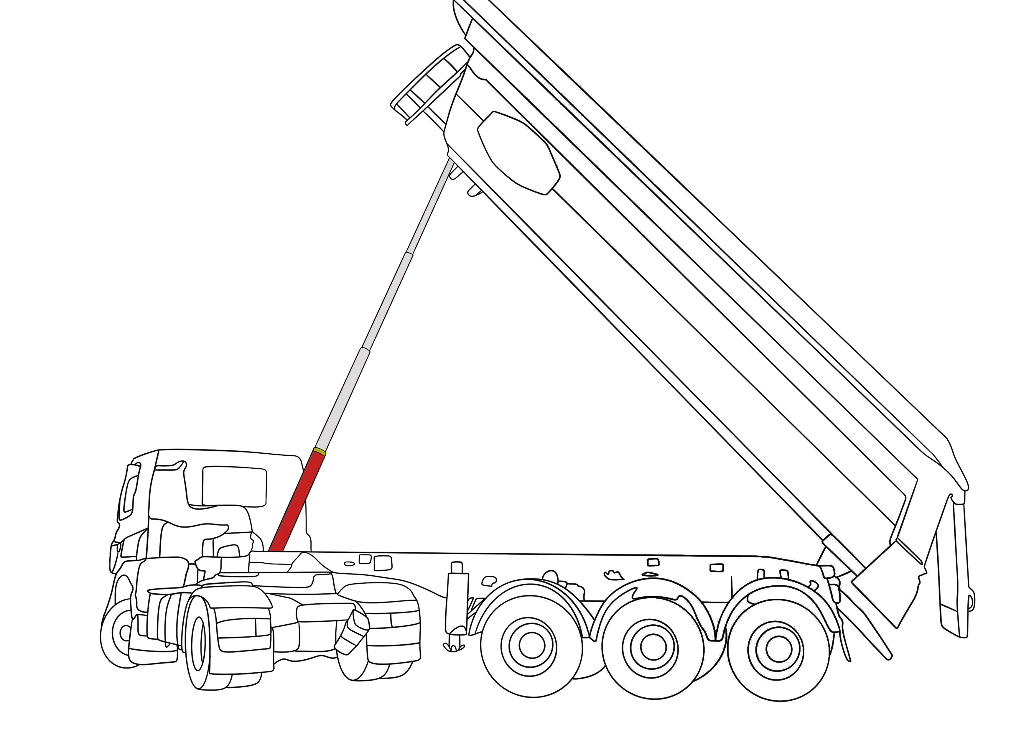 Front End Multi Stage Telescopic Hydraulic Cylinder Rod Hydraulic Cylinder for Dump Truck Tipping System