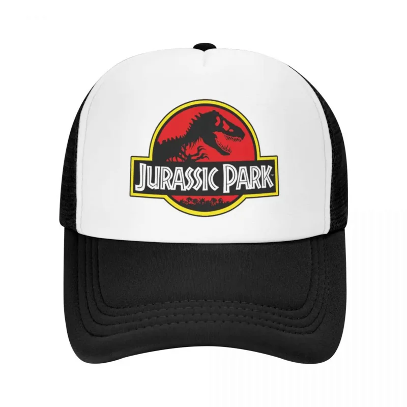 Y2K Personalized Jurassic Park Baseball Cap Hip Hop Men Women\'S Adjustable Dinosaur World Trucker Hat Autumn Snapback Caps