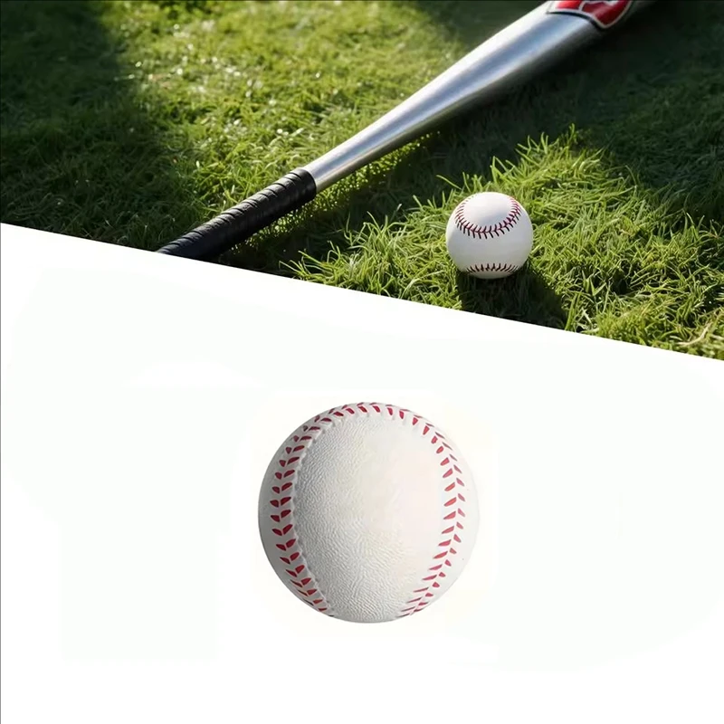 Soft and Hard Baseball PU Outer Layer Multifunctional Training Ball Suitable for Hitting Practice Outdoor Sports and Daily Game