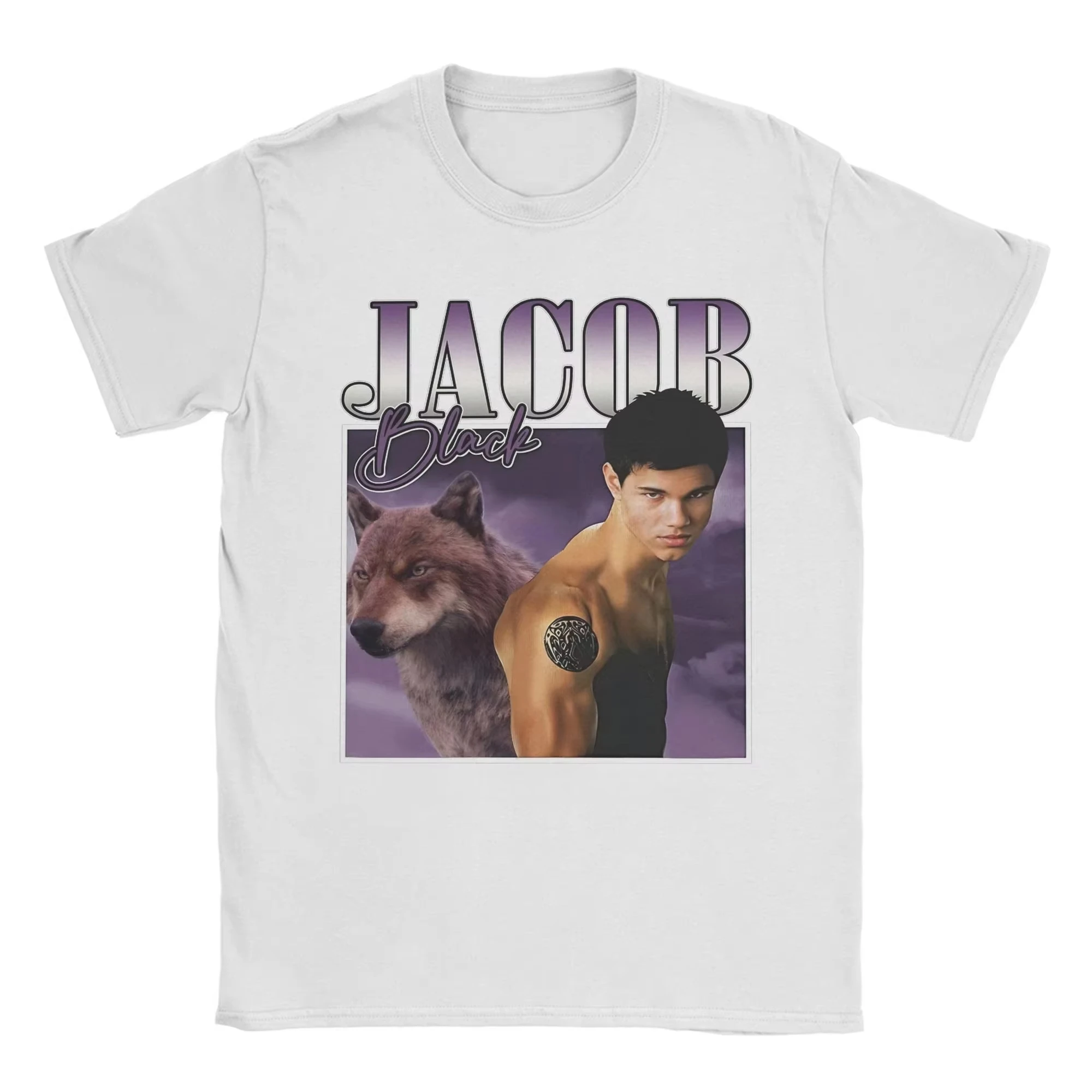 الشفق جاكوب الأسود أين الجحيم هل كنت لوكا فيلم تي شيرت للجنسين القطن الخالص تي شيرت قصير الأكمام تي شيرت