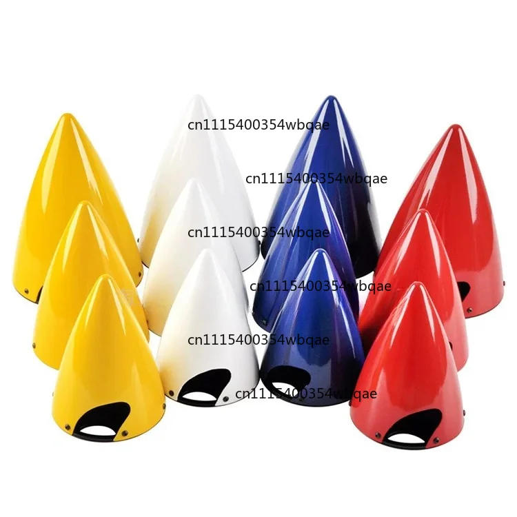 FOR Carbon Fiber Spinner for Fixed Wing Aircraft, Pointed Propeller Cowl, 4/4.5/5.5 Inch, Blue White Yellow Red Multi Colors