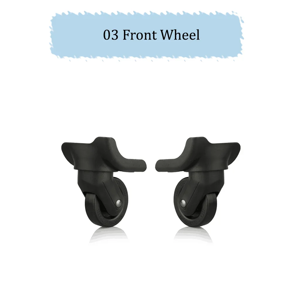 For SWISSGEAR 03 Luggage Wheel Replacement Parts 360° Swivel Wheels Quiet and Smooth Luggage Swivel Wheel Replacement Parts