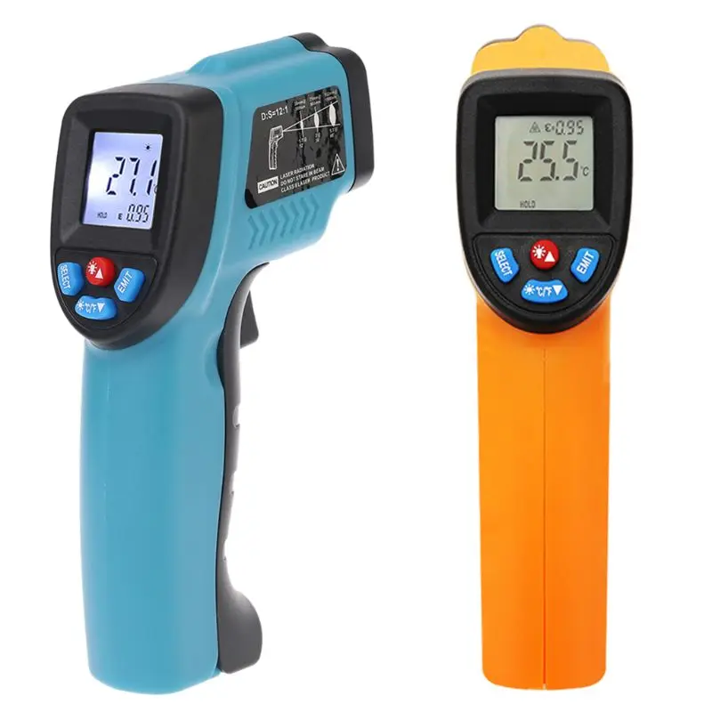 Infrared Thermometer Digital Temperature Gun for Cooking Non Contact Electric IR Temp Gauge Home Repairs Handmaking DropShipping