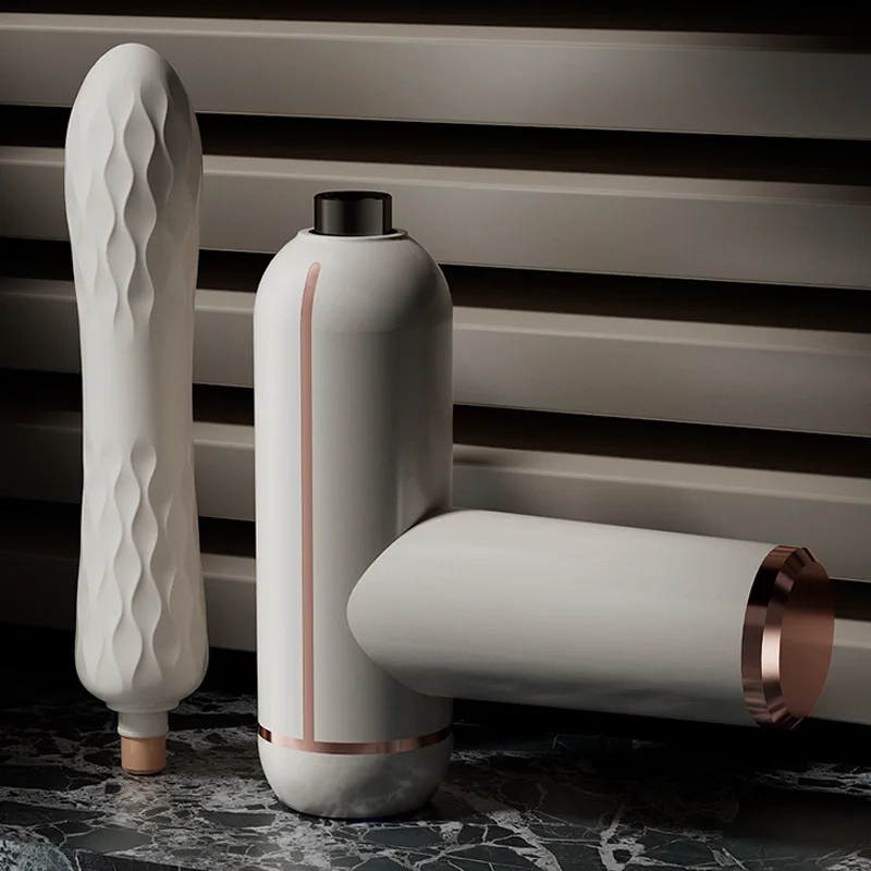 Telescopic Vibrating Thrusting Dildo Vibrator Female Masturbation Suction Cup Masturbators Fascia Massage Gun For Women