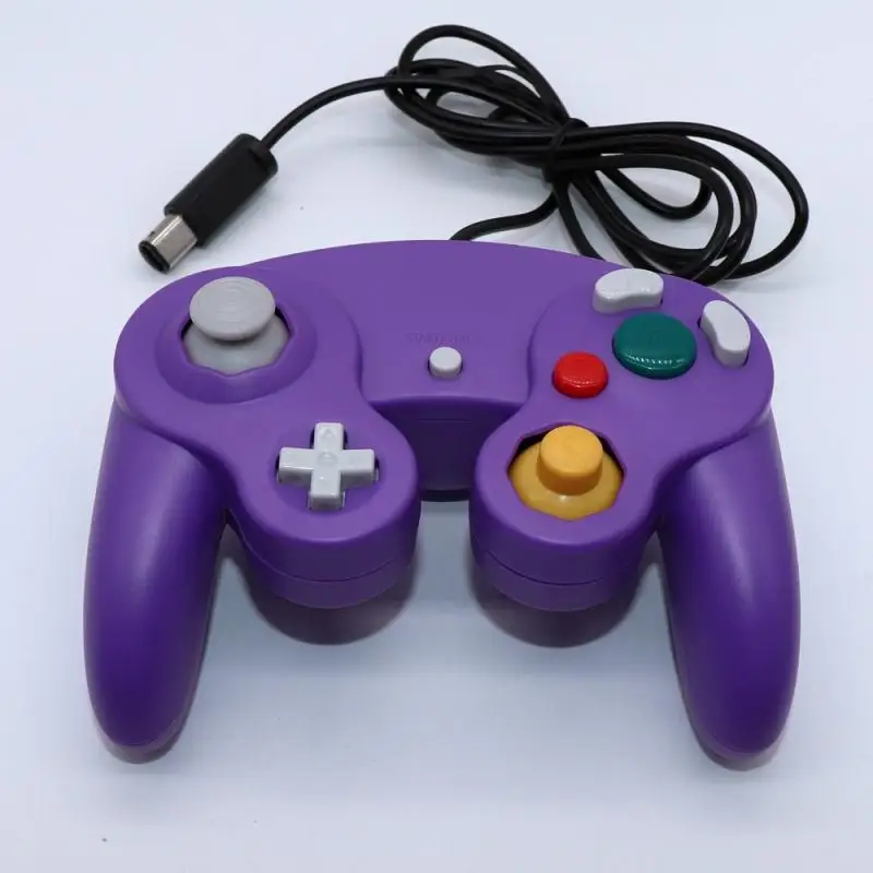 1-delig voor NGC-gameconsole DIY-accessoires Gamecontroller voor GameCube NGC Bedrade gamepad-joystick met enkele knop