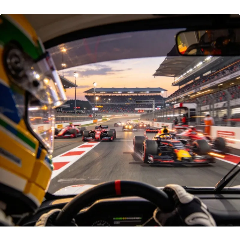 2026 New Hot Selling Creative Racing Helmet Toy Model, Suitable for Home Decoration and Adult Holiday Gifts