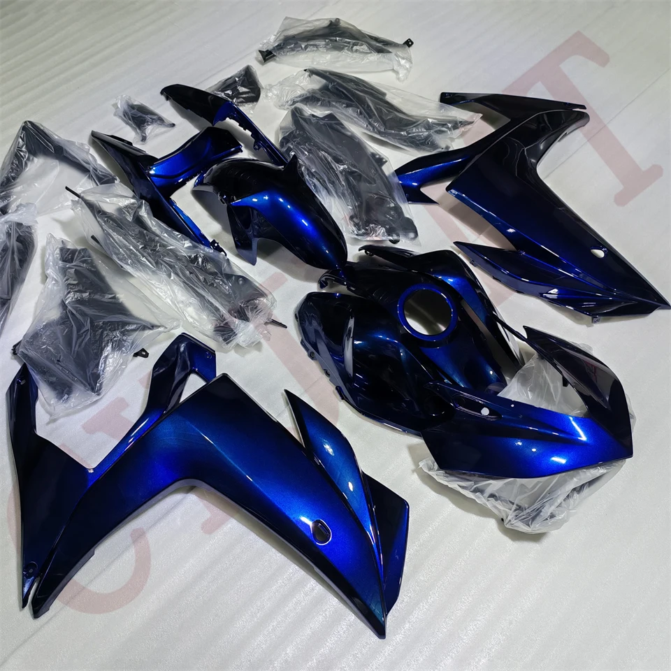 Motorcycles Fairings Cowl For YAMAHA YZFR3 YZF R3 R25 2015 2016 2017 2018 Fairing Kit YZFR25 15-18 Bodyframe Metallic Blue Cover