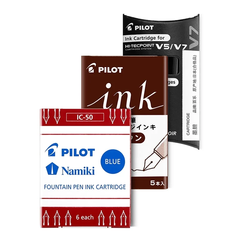 

Высококачественный одноразовый картридж Pilot IC-50 для авторучки 78G V5 V7, гелевая ручка, канцелярские принадлежности, письменные принадлежности