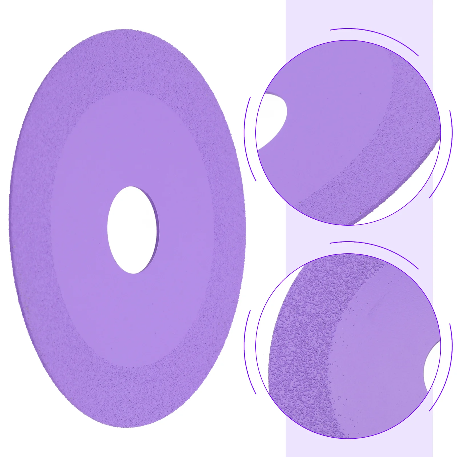 Attacco per smerigliatrice smerigliatrice angolare caratteristiche resistenti all'usura misurazione manuale in pollici contenuto del pacchetto di deviazione viola