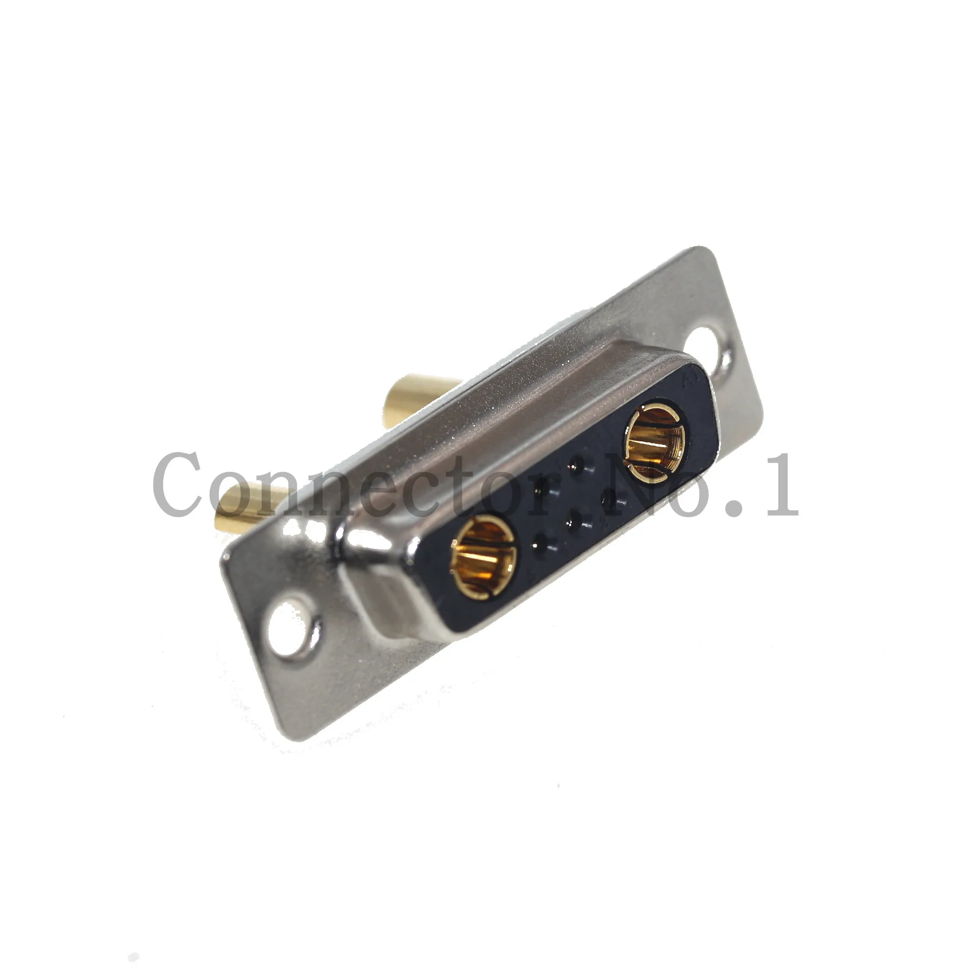 1PCS 7W2 20A 30A 40A Gold plated high current Connector D-SUB adapter 5+2 plug jack Machined Pin Full Gold Flash Wire